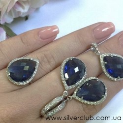 Женское кольцо в форме капли Женское кольцо в форме капли